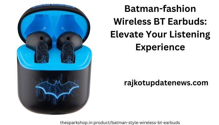 Batman-fashion Wireless BT Earbuds: Elevate Your Listening Experience